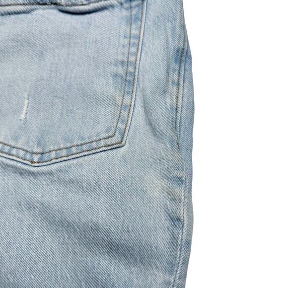 Abercrombie & Fitch | Women | The Boyfriend Mid Rise Distressed Jeans | Sz 28 6R - Picture 11 of 12